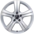 Felgen C-Klasse S206 Hybrid 17 Zoll vanadiumsilber 5-Speichen Original Mercedes-Benz