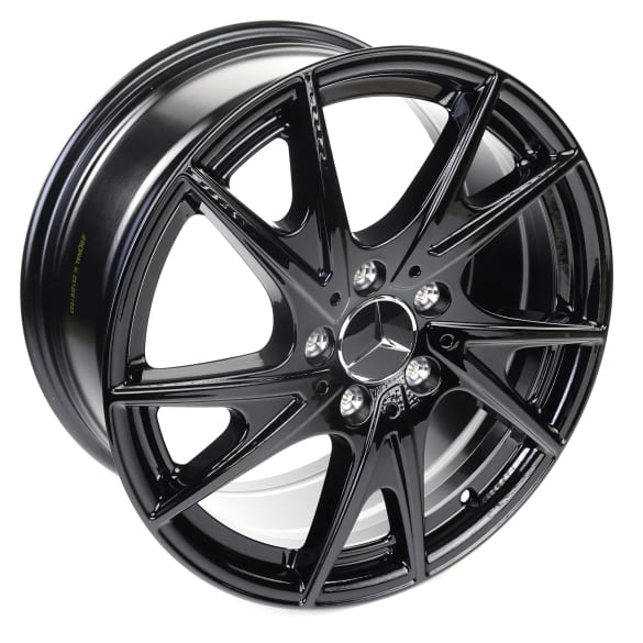 Felgen CLA X178 Shooting Brake 17 Zoll 5-Doppelspeichen schwarz Original Mercedes-Benz