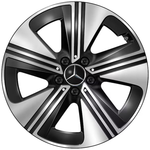 Felgen CLA X178 Shooting Brake 18 Zoll 5-Speichen schwarz Original Mercedes-Benz