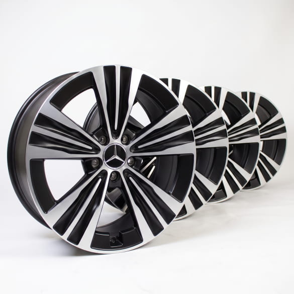Felgen CLA X178 Shooting Brake 19 Zoll schwarz 5-Loch Original Mercedes-Benz