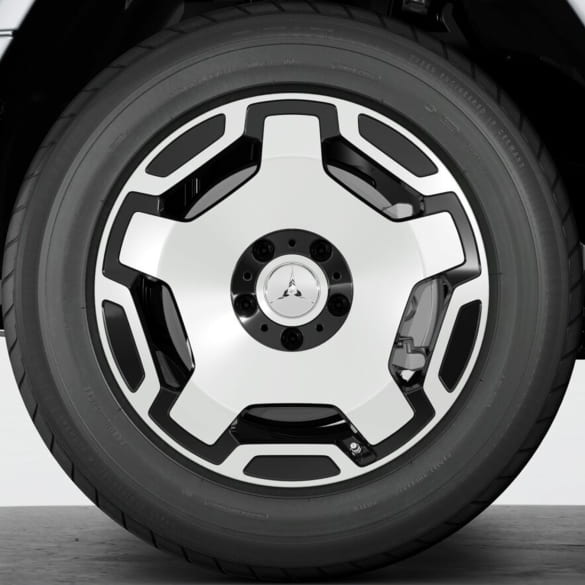 Felgen G-Klasse W465 19 Zoll schwarz 5-Speichen Original Mercedes-Benz