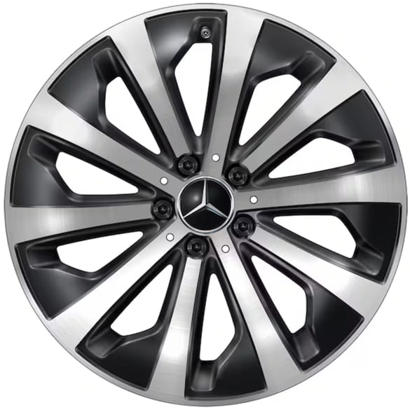 Felgen GLA H247 19 Zoll schwarz 10-Speichen Original Mercedes-Benz