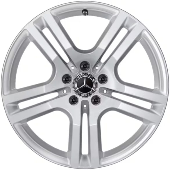 Felgen GLB X247 18 Zoll silber 5-Doppelspeichen Original Mercedes-Benz