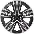 Felgen GLC EQ SUV X540 20 Zoll schwarz 5-Doppelspeichen Original Mercedes-Benz