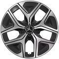 Felgen GLC EQ SUV X540 20 Zoll schwarz 5-Loch Original Mercedes-Benz