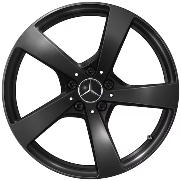 Felgen GLC SUV X540 19 Zoll schwarz 5-Speichen Original Mercedes-Benz