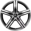 Felgen Mercedes-Benz CLA Coupé C118 18 Zoll 5-Speichen schwarz