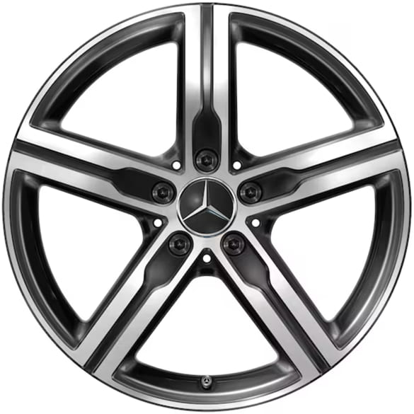 Felgen Mercedes-Benz CLA Shooting Brake X118 18 Zoll 5-Speichen schwarz