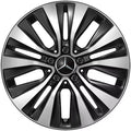 Felgen Mercedes-Benz GLB X247 17 Zoll 5-Doppelspeichen schwarz