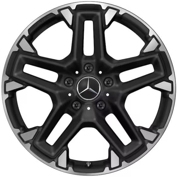 G63 AMG 20 Zoll Felgen Satz G-Klasse W465 Trail Package schwarz Original Mercedes