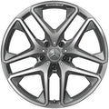 G63 AMG 21 Zoll Felgen Satz G-Klasse W465 5-Doppelspeichen grau Original Mercedes-Benz