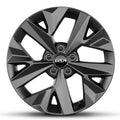 GT-Line 18 Zoll Felgen Kia Sportage NQ5 graphitgrau 5-Speichen 4-teiliger Satz Original Kia