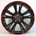 18 Zoll Felgen Satz 5-Doppelspeichen Felgenhorn rot A-Klasse W176 Original Mercedes-Benz