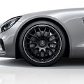 Kreuzspeichen Felgensatz 19 / 20 Zoll AMG GT C190 schwarz Original Mercedes-Benz