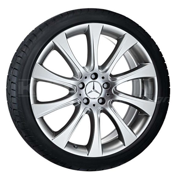 Mercedes Alufelgen Alaraph 9,5 x 20 Zoll ET43 sterlingsilber
