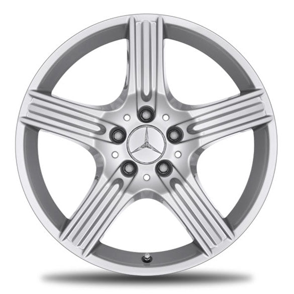 Mercedes 5-Speichen-Design Alufelgen Sinnif 8,5 x 18 Zoll ET48