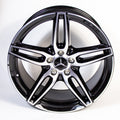 E43 AMG 19 Zoll Felgensatz E-Klasse W213 5-Doppelspeichen schwarz Original Mercedes-Benz