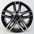 18 Zoll Felgen Satz GLA X156 schwarz / glanzgedreht Original Mercedes-Benz