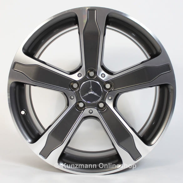 19 Zoll Felgen Satz GLA X156 tremolit grau Original Mercedes-Benz