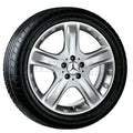 Mercedes Alufelgen 5-Speichen-Design 8 x 19 Zoll ET60 titansilber