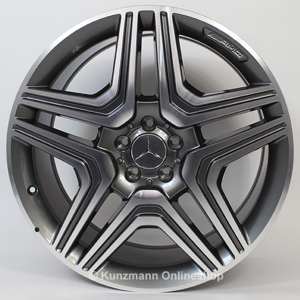 AMG 5-Doppel-Speichen 21 Zoll Felgen Satz M-Klasse W166