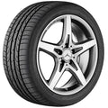 AMG 18 Zoll Felgensatz 5-Speichen-Rad SLK R172 Original Mercedes-Benz silber