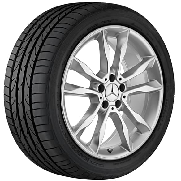 19 Zoll Felgen Satz GLA X156 vanadiumsilber Original Mercedes-Benz