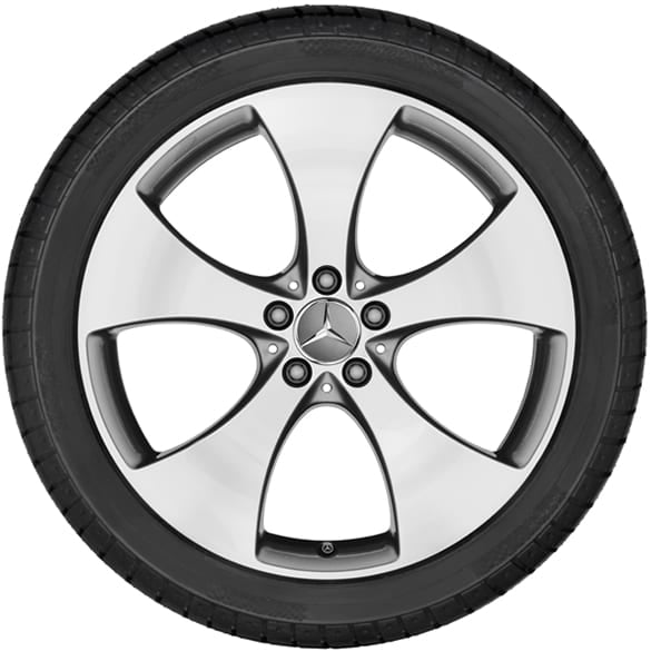 21 Zoll Felgen Satz 5-Speichen-Rad GLE-Coupe C292 Original Mercedes-Benz