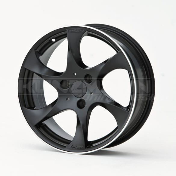 Lorinser Speedy Alufelgen 7,5 x 17 Zoll ET40 schwarz smart fortwo