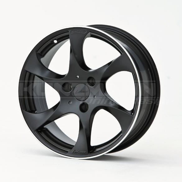 Lorinser Speedy Alufelgen 7 x 17 Zoll ET15 schwarz smart fortwo
